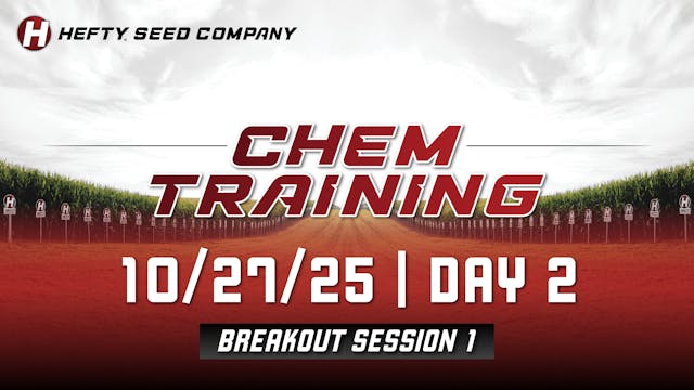 10/27/25 - Chem Training Day 2 - Breakout Session 1