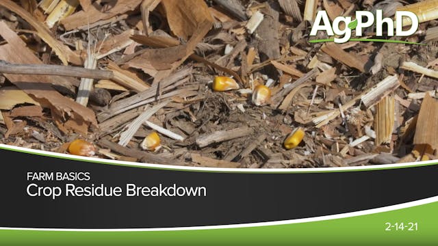 Crop Residue Breakdown | Ag PhD