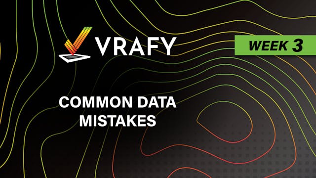 Common Data Mistakes | VRAFY