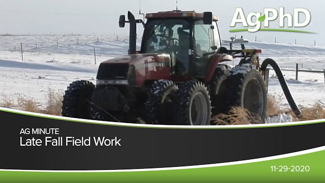 Late Fall Field Work | Ag PhD