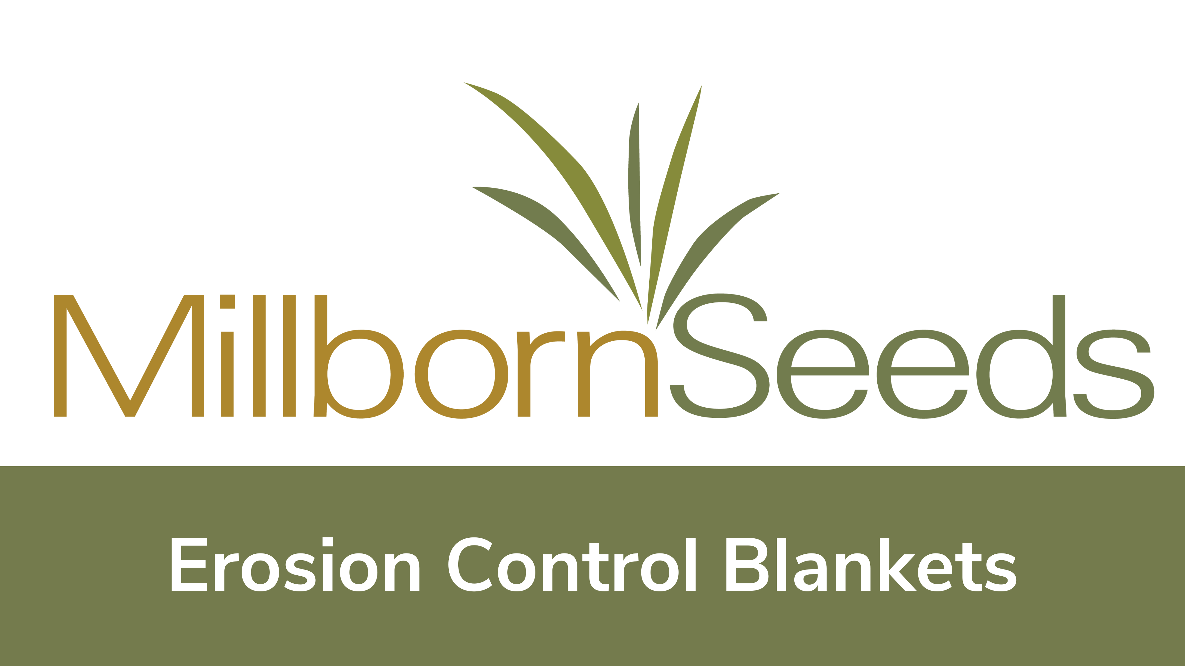 Millborn Seeds - Erosion Control Blankets