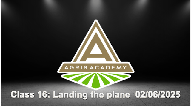 Agris Academy Class 16 Landing the Plane