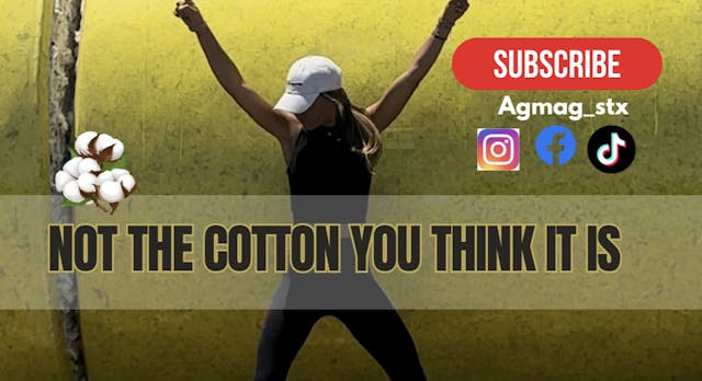 Ag on Wheels | NOT the kind of COTTON...