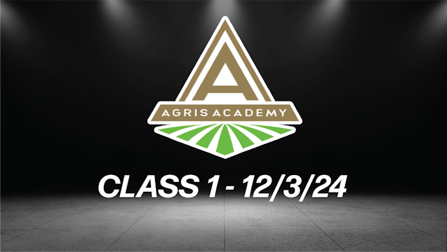 Class 1 | 12/3/24 | AgrisAcademy