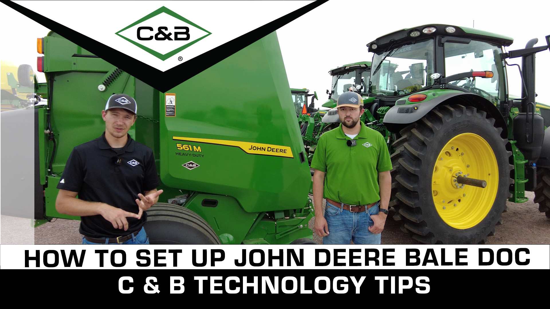 How to Set Up John Deere Bale Documentation | C & B