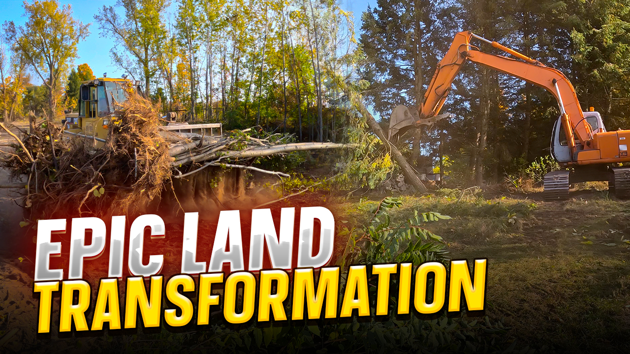 Clearing Trees for Deer Fence on Our Fruit Farm! | Pomes and Stones