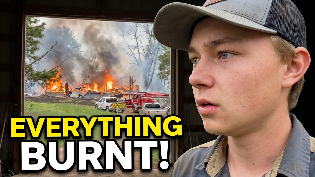 Our Farmhouse Burnt Down!!! | Farmer King