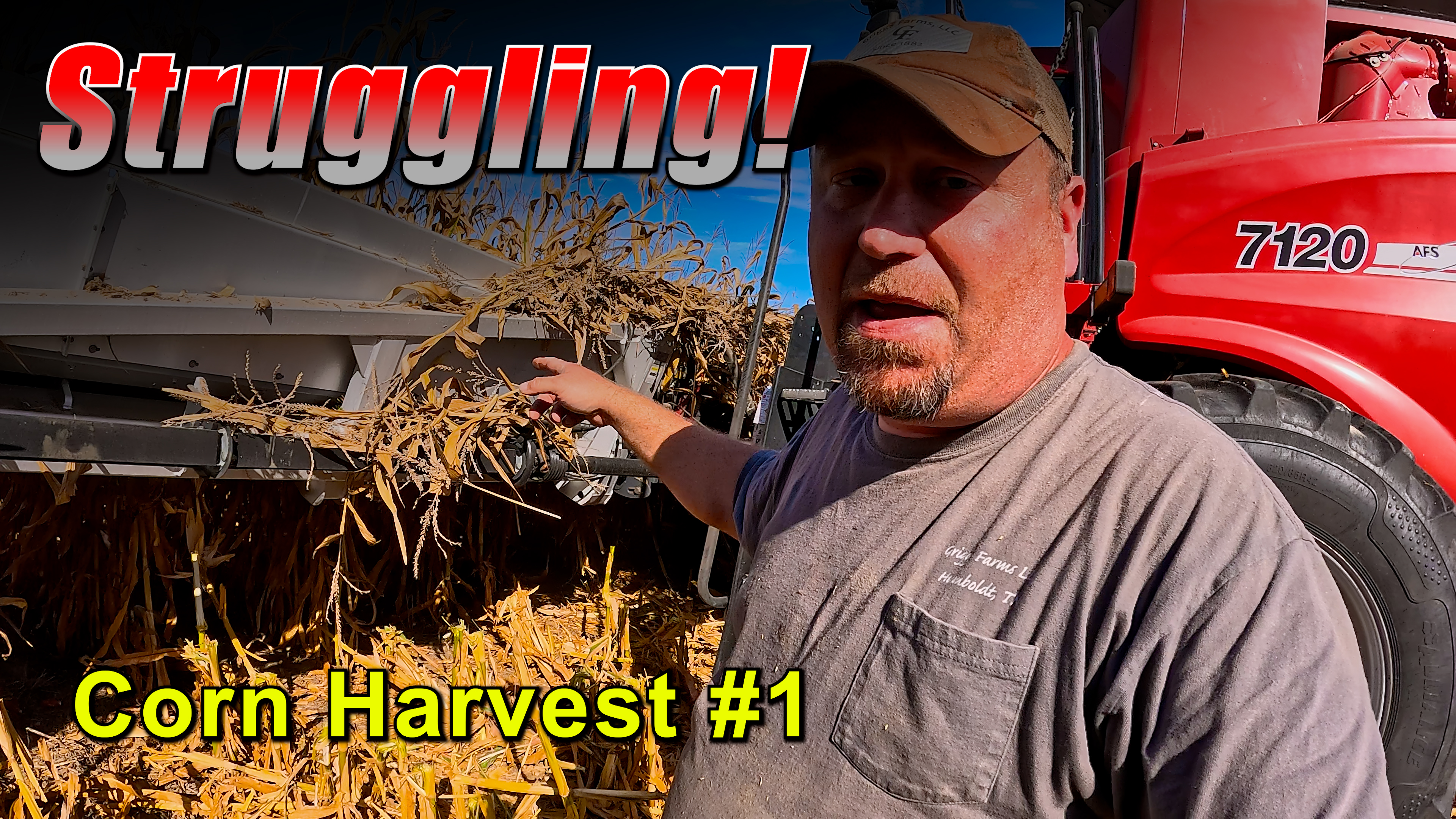 Can't Get This Figured Out!!!  Corn Harvest #1 | Griggs Farms