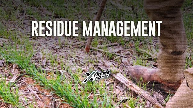 Residue Management in Wheat | XtremeAg