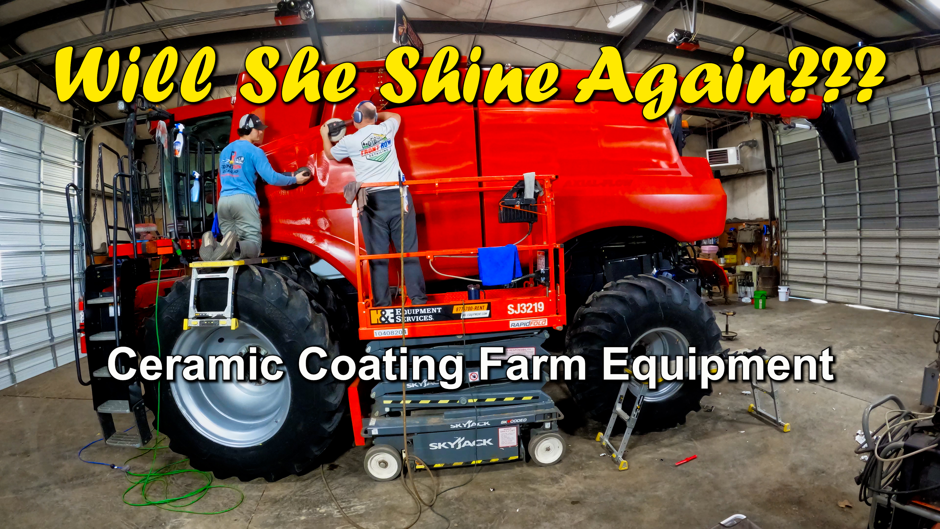 Will She Shine Again Ceramic Coating More Farm Equipment | Griggs Farms