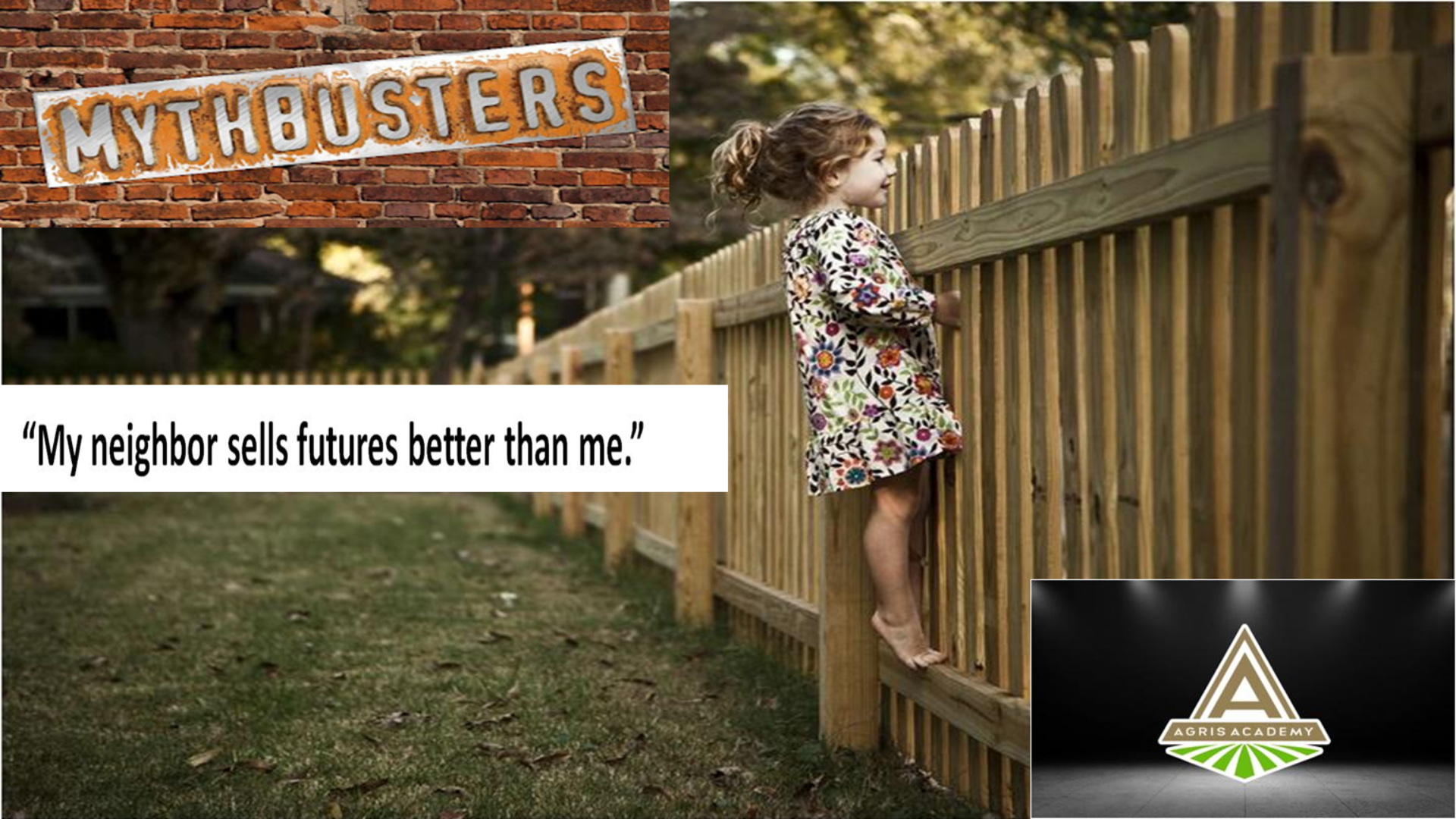 Myth Buster - My Neighbor Trades Better Than Me | AgrisAcademy