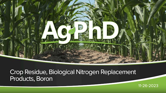 Crop Residue, Biological Nitrogen Rep...