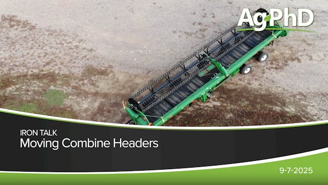 Moving Combine Headers | Ag PhD
