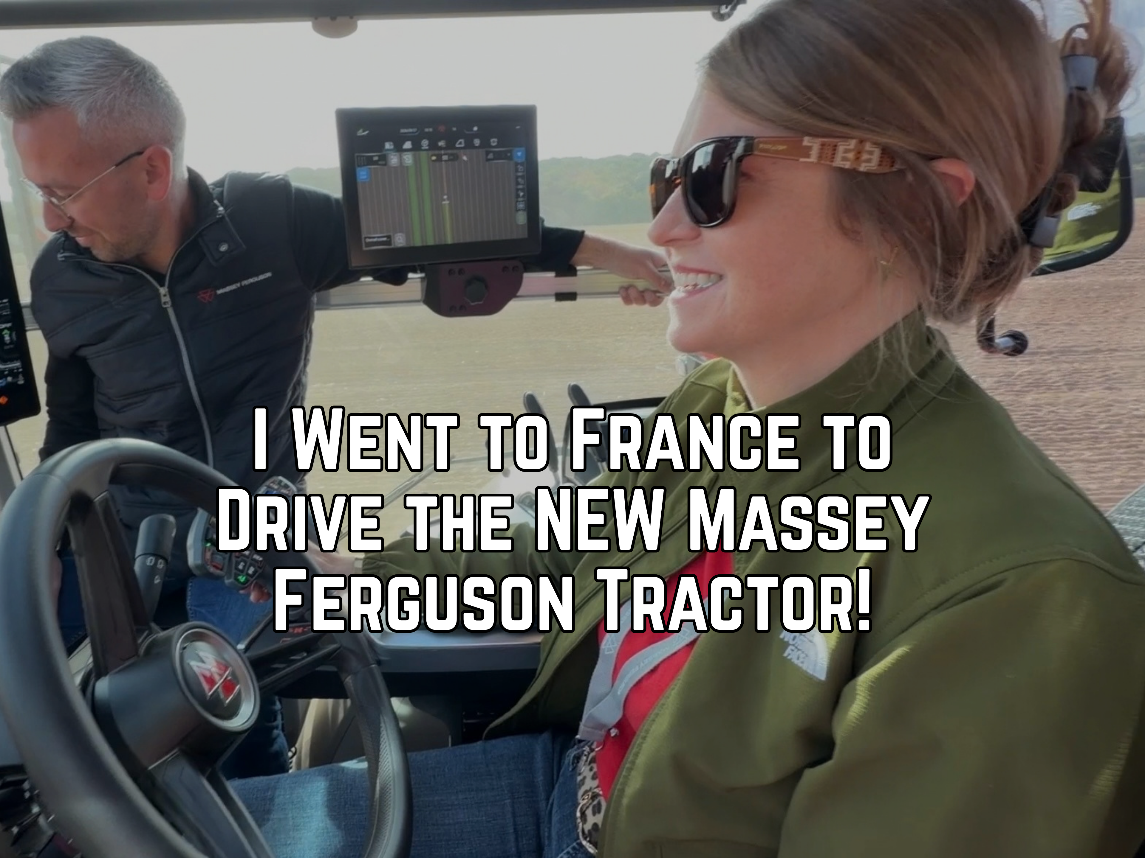 I Went to France to Drive the NEW Massey Ferguson Tractor!