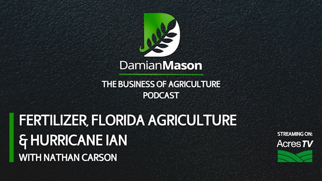 Fertilizer, Florida Agriculture & Hurricane Ian