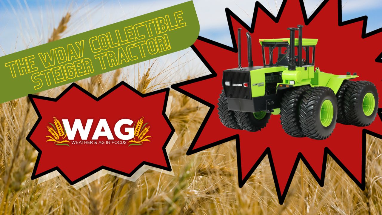The WDAY Collectible Steiger Tractor | WAG in Focus 11/8/23