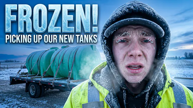 We About Froze to Death Picking Up ou...