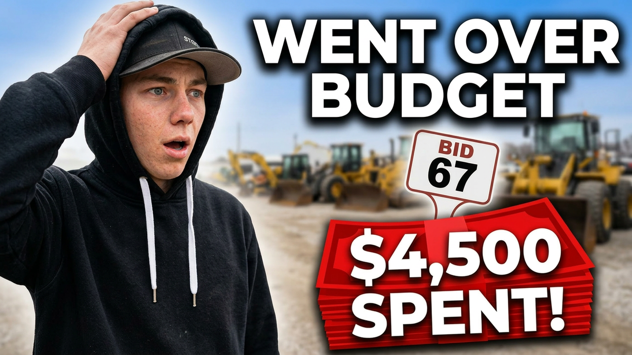 I Got My Bidding Number and Accidentally Spent $4,500! | Farmer King