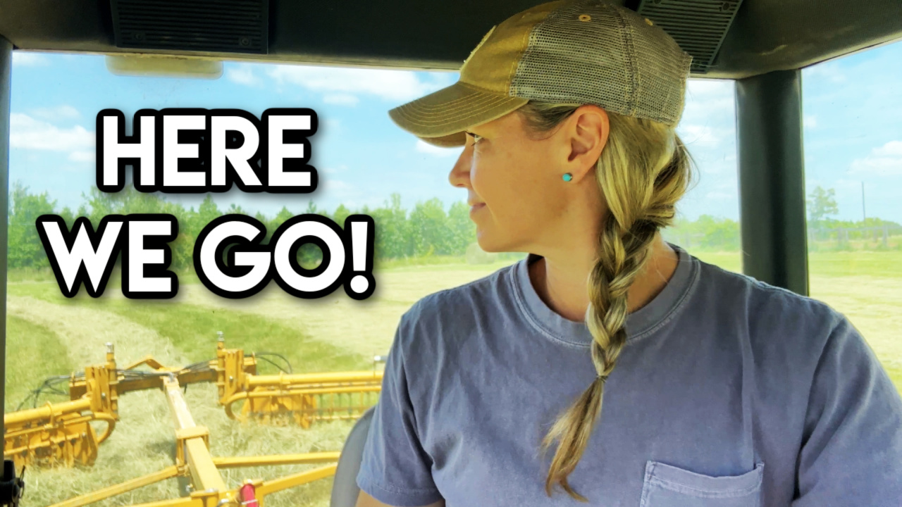 Rolling Rounds and Pitching Squares! || This Farm Wife