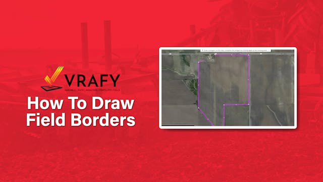 How to Draw Field Borders | VRAFY