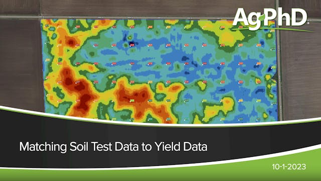 Matching Soil Test Data to Yield Data...