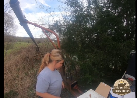 Digging Out & Reviving an Old Manure Agitator | Dairy Heirs