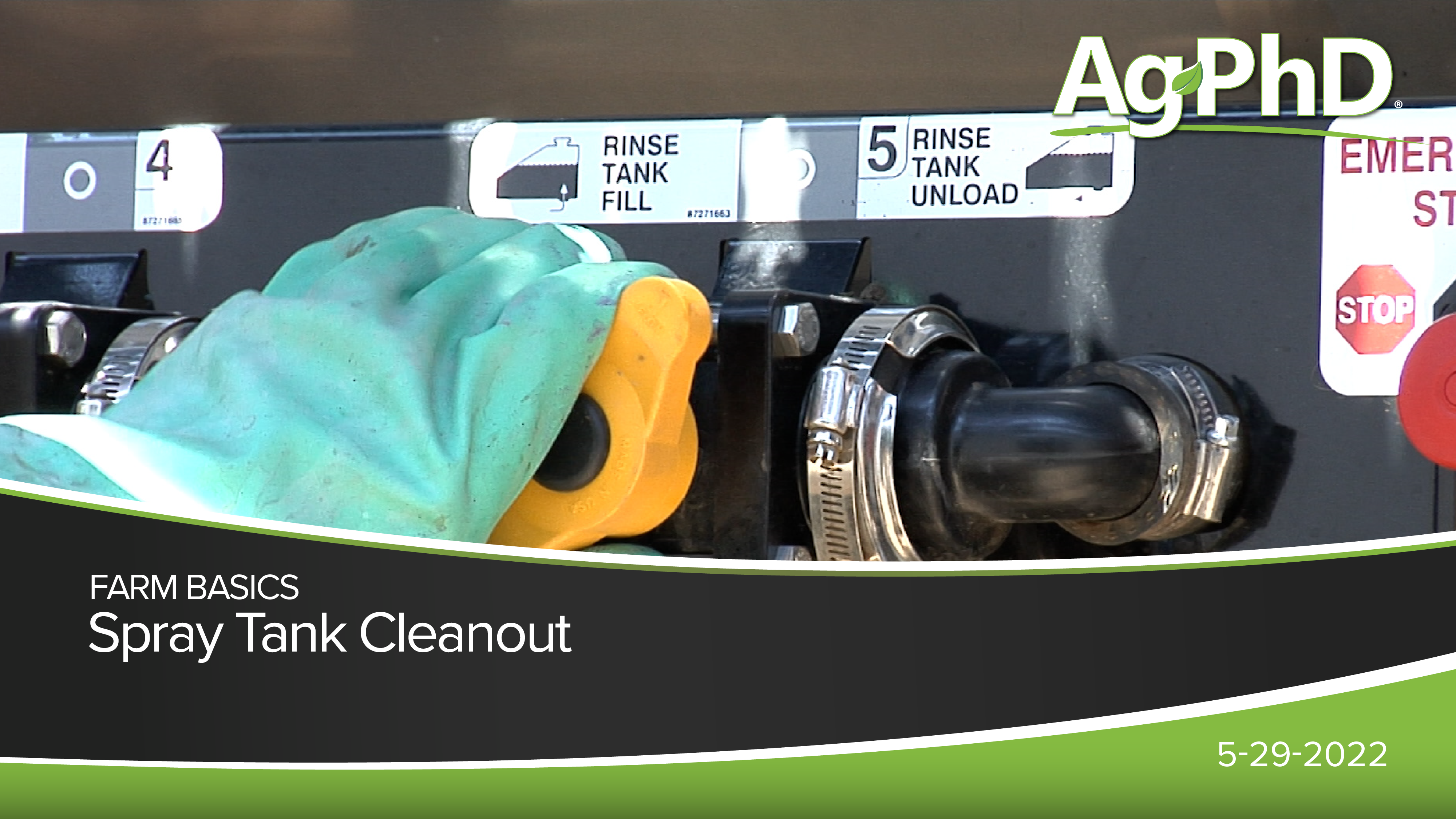 Spray Tank Cleanout | Ag PhD