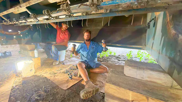 Trapped Inside A Peanut Picker | Fiel...