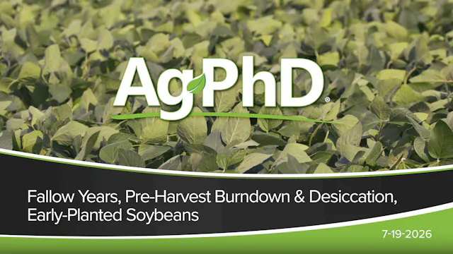 Fallow Years, Desiccation & Pre-Harve...