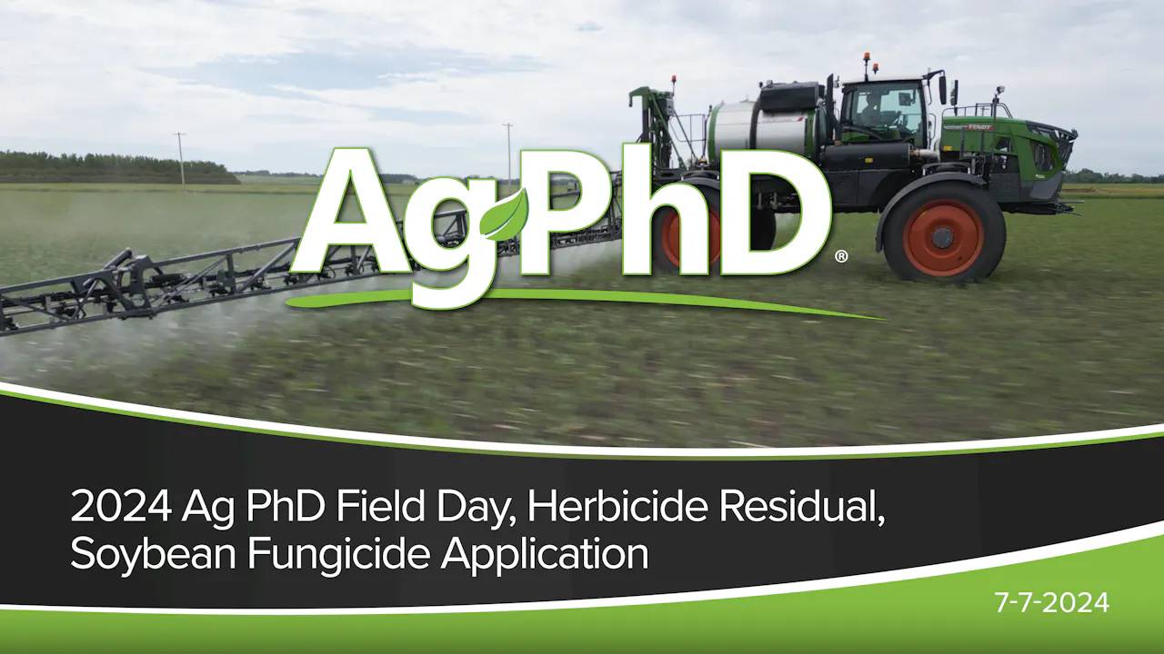 2024 Field Day, Herbicide Residual, Soybean Fungicide Application | Ag ...
