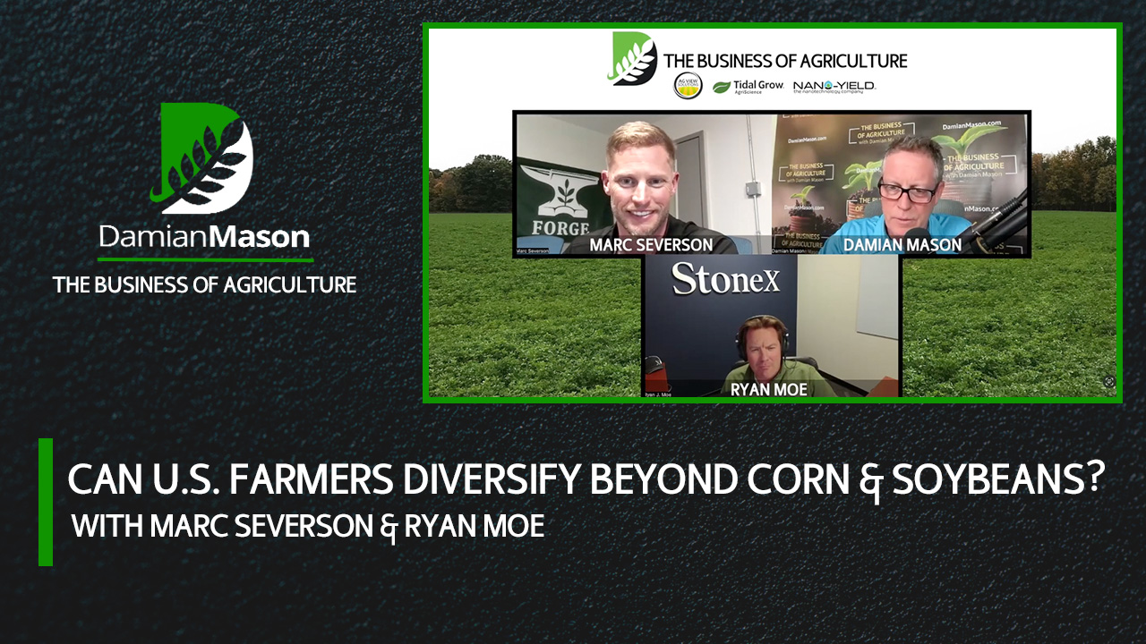 Can U.S. Farmers Diversify Beyond Corn and Soybeans? | Damian Mason