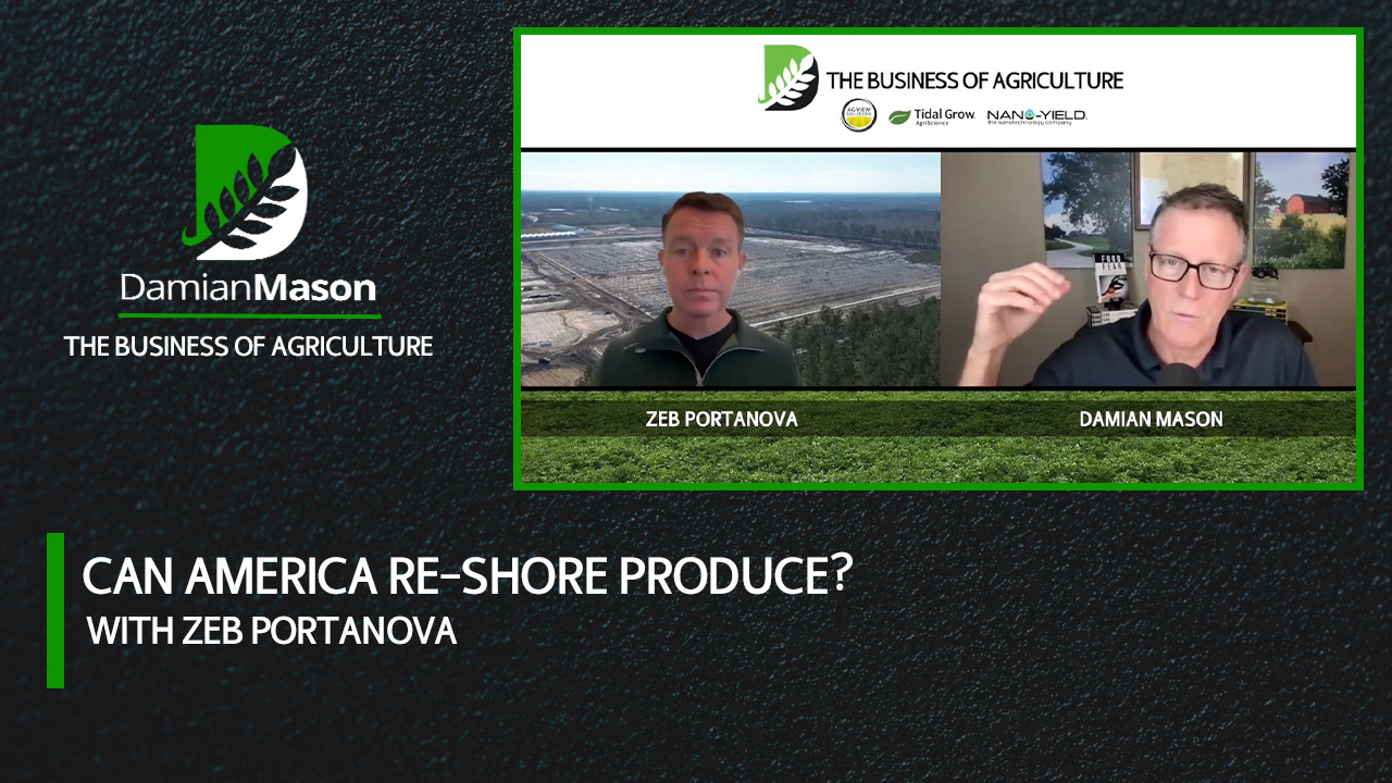 Can America Re-Shore Produce? | Damian Mason