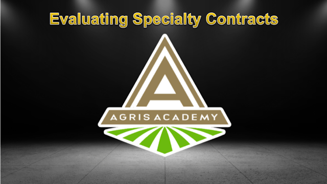 Specialty Contract Evaluation | AgrisAcademy