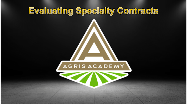 Specialty Contract Evaluation | AgrisAcademy