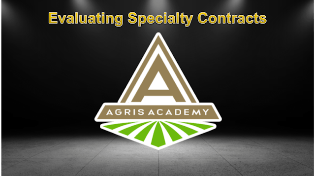 Specialty Contract Evaluation | Agris...