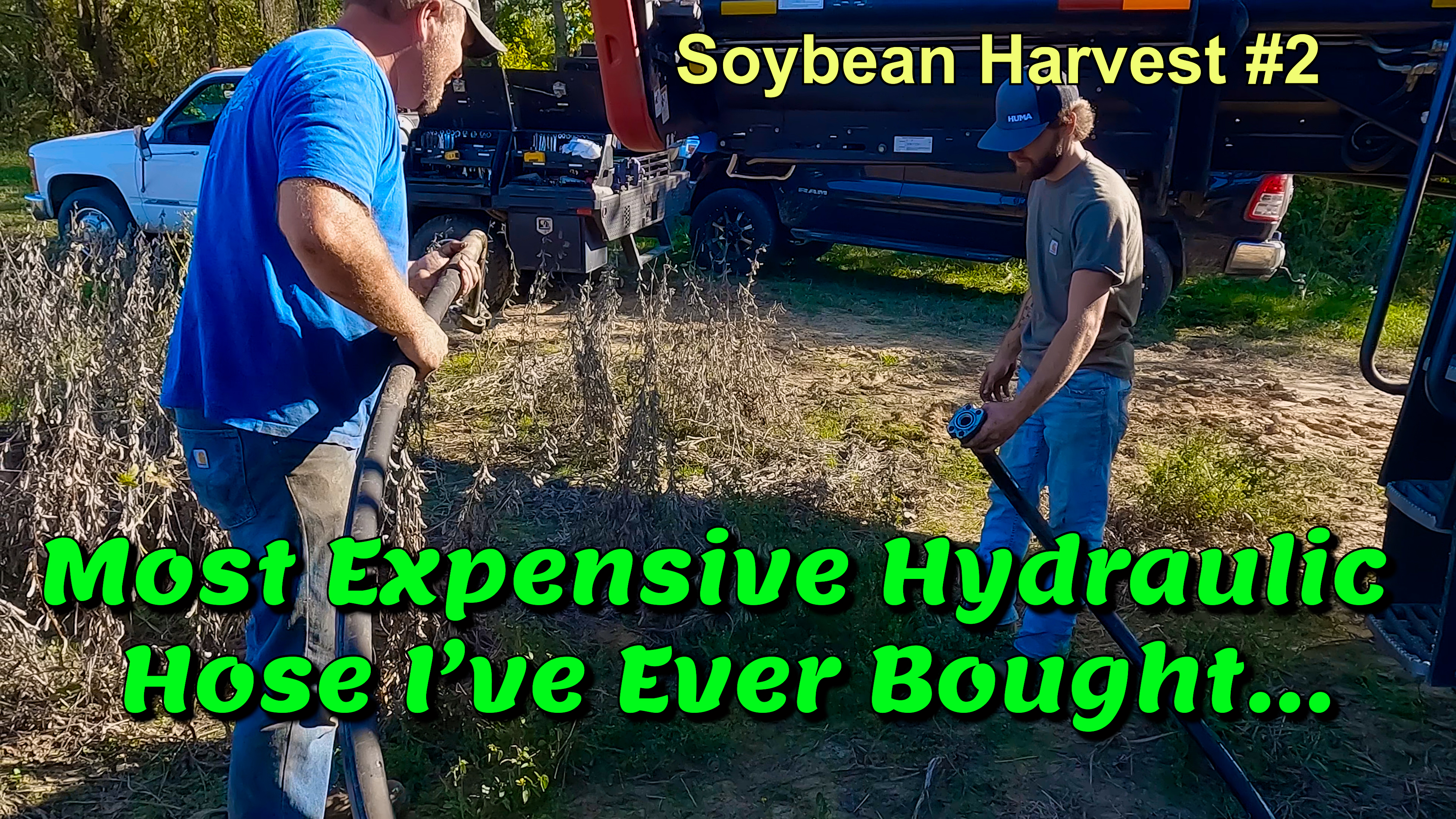 The Most Expensive Hose I've Ever Bought | Soybean Harvest | Griggs Farms
