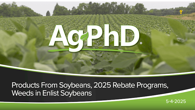 Products From Soybeans, 2025 Rebate P...