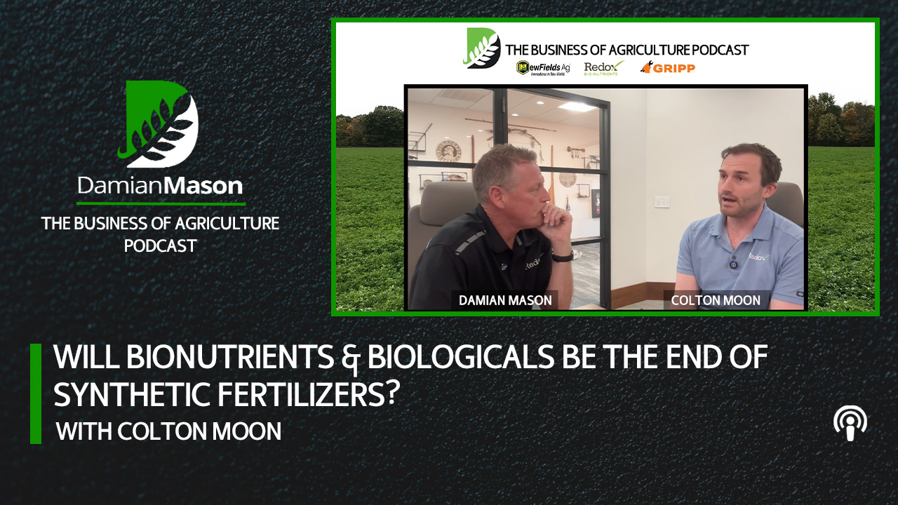 Will BioNutrients & Biologicals End Synthetic Fertilizer Use? | Damian Mason