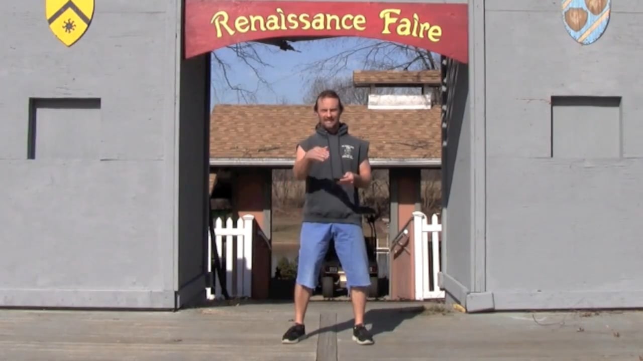 5 minute workout (Level 7) - kicks and legs 1