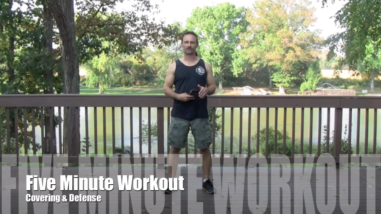 5 Minute Workout (Level 3-4) - Defense (Covering)