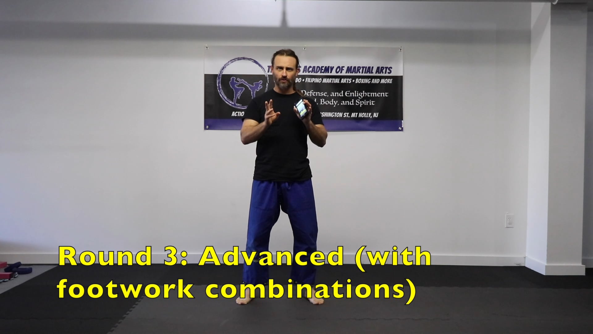 Footwork Practice Rounds (Movements 1-6)