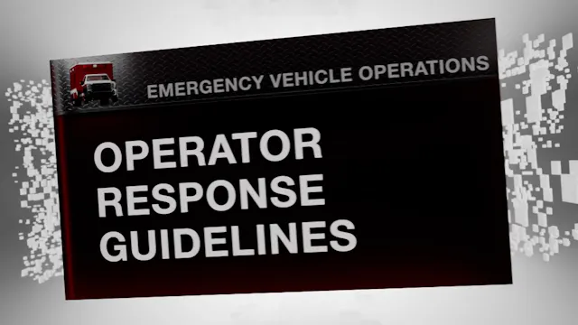 EVO003 Operator Response Guidelines