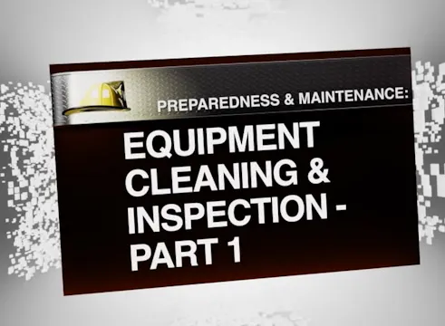 FOPS011 Equipment Cleaning & Inspecti...