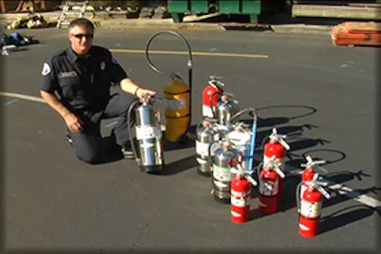 FF107 Portable Extinguishers