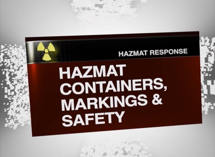 HMR001 HAZMAT Containers, Markings & Safety