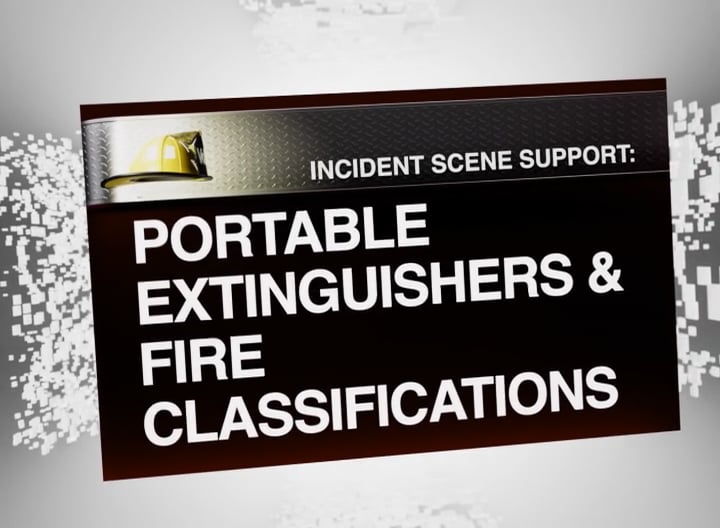 FOPS005 Portable Extinguishers & Fire Classifications