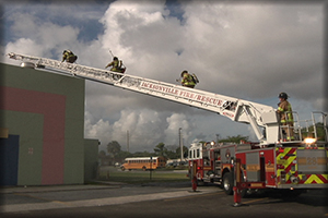 AE004 Positioning Aerial Apparatus