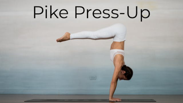 Video 7: Pike Press-Up