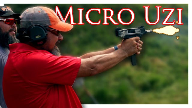 Shooting A FULL AUTO Micro Uzi