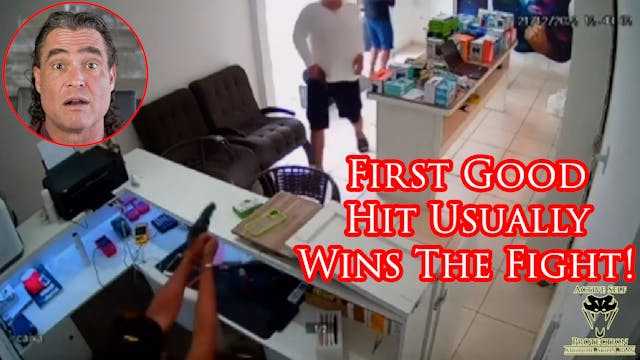 Defender Struggles to Get Fight Stopp...